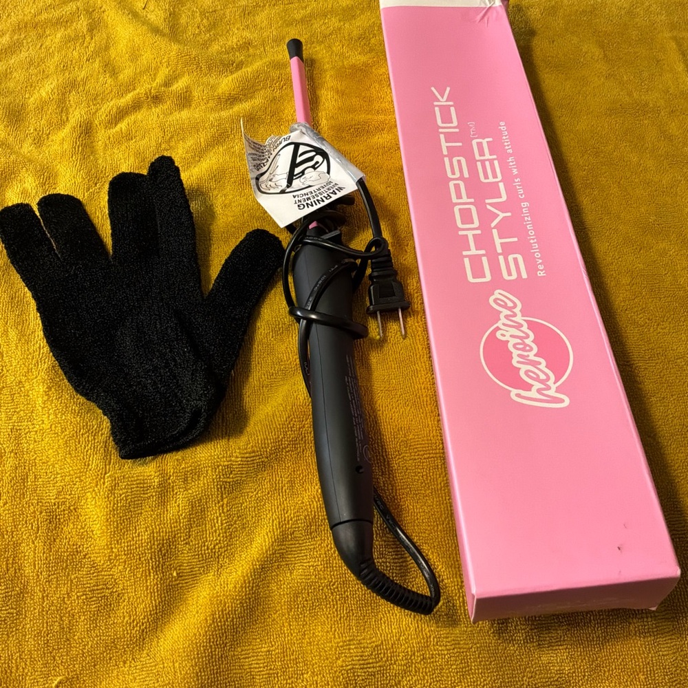 Honeylee Pink Chopstick Styler Curling Wand